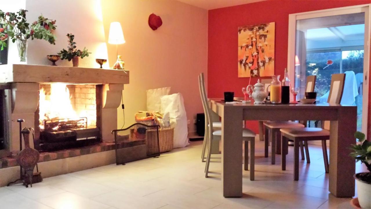 3 Chambres Privees Dans Un Jardin D'Hiver, Garage Voiture, Velos, Motos Tourville-sur-Arques Exterior foto